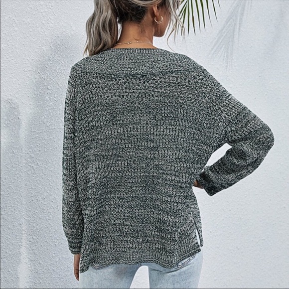 V Neck Sweater Top - Picture 9 of 16